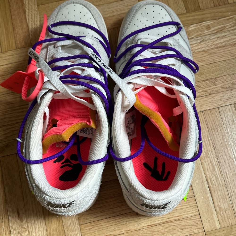 Nike x Off-White Dunk Low Lot 15/50 - Picture 2 of 9
